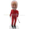 Personalized Skiing  bobbleheads