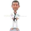 Personalized Taekwondo bobbleheads