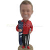 Custom skiing bobble head