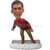 Skiing bobbleheads