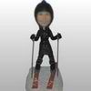 Skiing Women customized bobbleheads