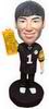 Steelers Fan bobblehead with Terrible Towell