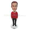 The red man with his hands in his pockets custom bobbleheads