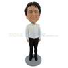 Custom man manager bobbleheads