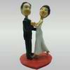 Wedding dance bobble head doll