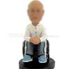 Wheelchair bobble heads