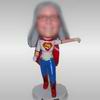 Woman Superman bobble head doll