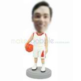 Personalized basketball bobblehead