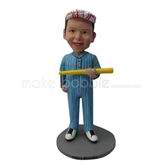 Custom baseball bobble head