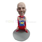 Custom superman bobble head