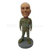 Personalized Custom Camo bobbleheads