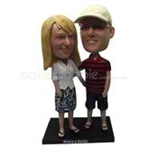 Custom weet wedding bobble head