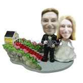 Customized  wedding bobble heads