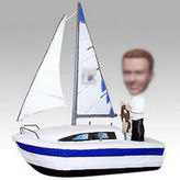 Personalized custom Private yacht bobbleheads