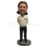 Custom casual man bobble heads