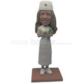 Custom nurse bobbleheads