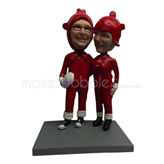 Custom Funny bobbleheads wedding bobbleheads