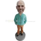 Personalized custom casual bobbleheads