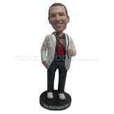 Custom doctor bobble heads