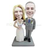 Custom wedding bobblehead dolls