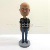 Personalized custom Casual man bobble head dolls