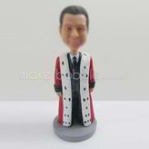 Personalized custom man bobbleheads