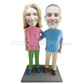 Custom couple bobblehead doll