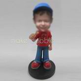 Personalized custom happy boy bobbleheads