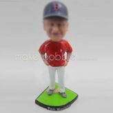 Personalized custom Baseball fans bobble heads