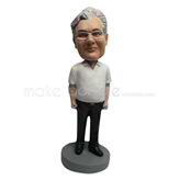 Personalized custom Relaxing man bobble heads