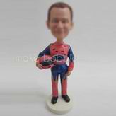 Personalized custom Racer bobbleheads