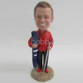 Personalized custom Skiing bobbleheads