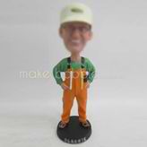 Personalized custom in working bobble heads