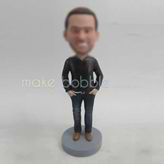 Personalized custom male bobbleheads