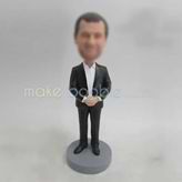 Personalized custom male teacher bobbleheads