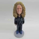 Personalized custom work woman bobbleheads