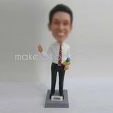 Personalized custom Tourist guide bobbleheads