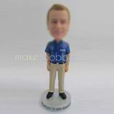 Personalized custom Khaki pants bobbleheads