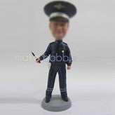 Personalized custom police bobble heads