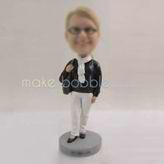 Personalized custom teacher bobble heads