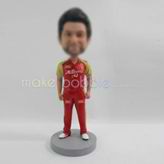 Personalized custom Racer bobblehead doll