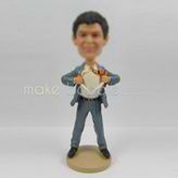 Personalized custom look at me bobbleheads