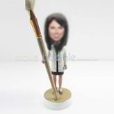 Personalized custom Painter bobbleheads