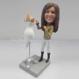 Personalized custom Fashion Designers bobbleheads