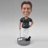 Personalized custom golf bobblehead