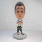 Personalized custom funny man bobbleheads