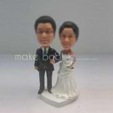 Personalized custom Bra wedding wedding cake bobble heads