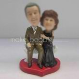 Personalized custom Dad and Mom bobbleheads