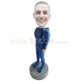 Custom Male diver bobbleheads