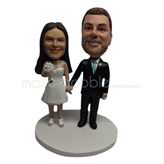 Custom Happiness wedding bobblehead